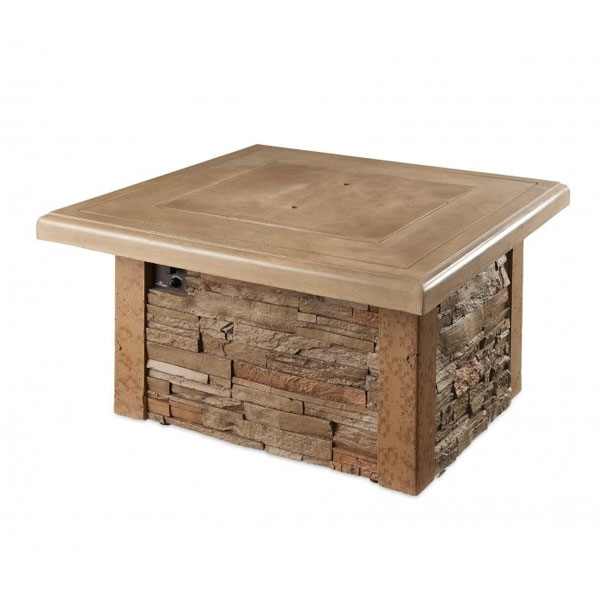 Sierra Square Gas Fire Pit Table by Outdoor Greatroom - Image 2